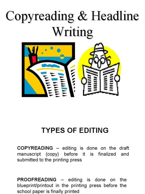 (PDF) COPYREADING AND HEADLINE WRITING .